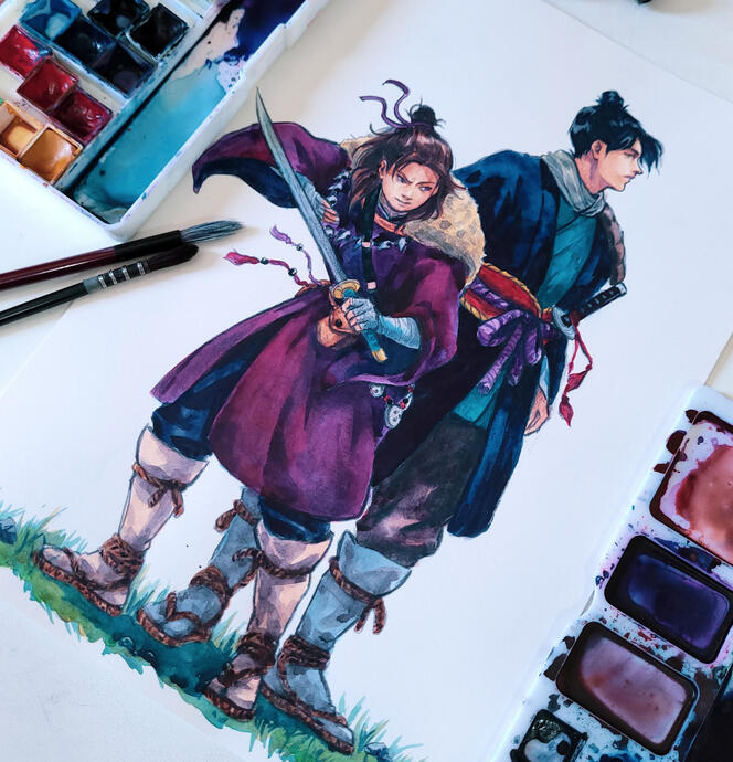 Commission: Samurai art Commission: Samurai art