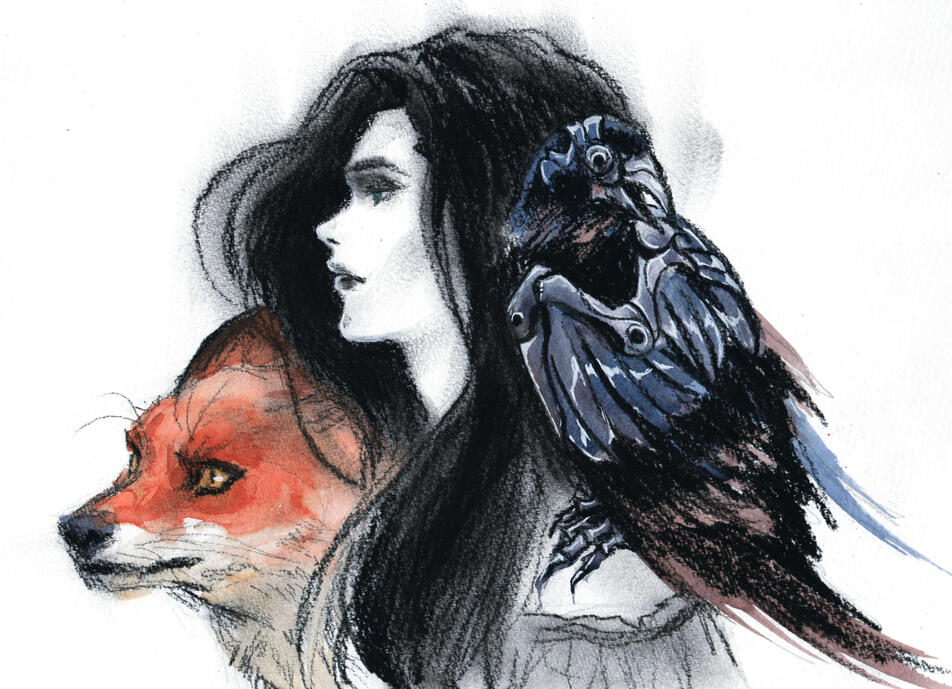 Commission: Character art for book